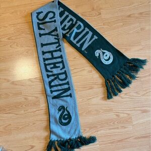 Slytherin Green and Gray Scarf